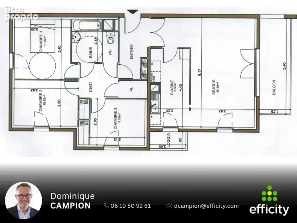 Appartement - photo 9