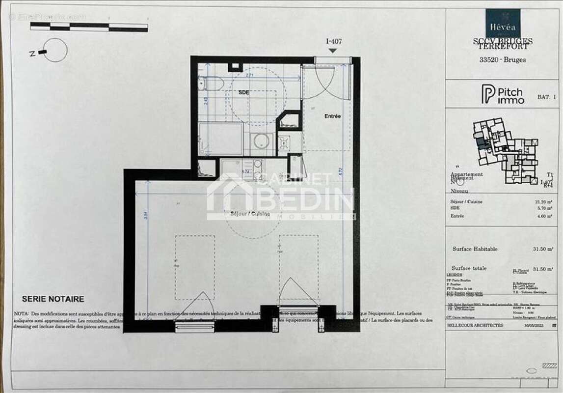 Appartement à BRUGES