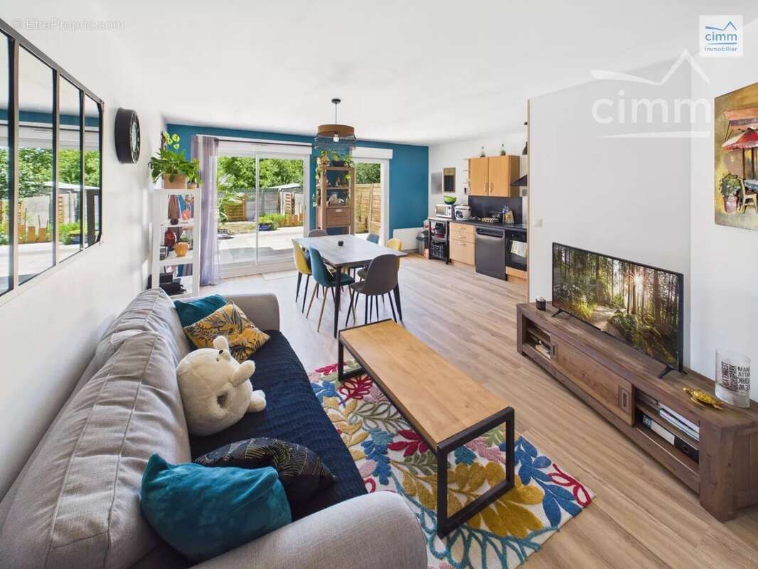 Appartement T3 avec jardin de 70m² - photo 3