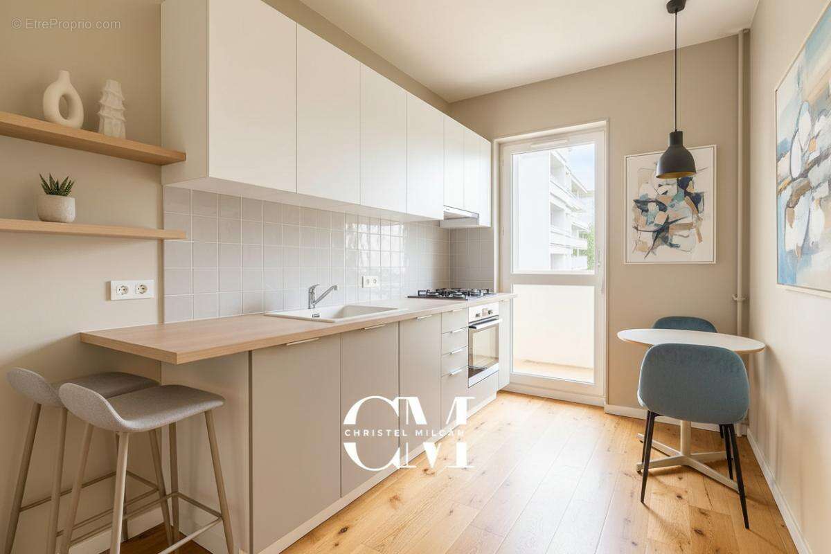 Appartement Le Bouscat centre  4 pièces 86 m2 parking et balcon - photo 5