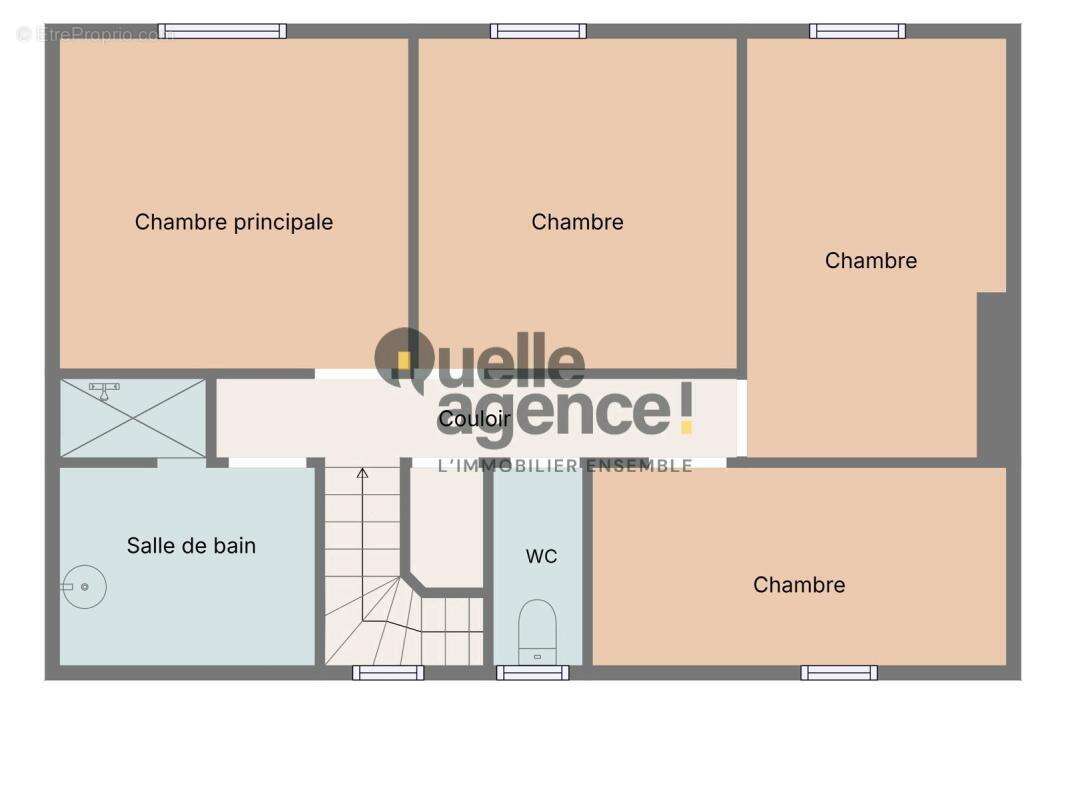 Maison familiale de 125m²  sur 1180 m² de jardin -entre bourg et plage - photo 11