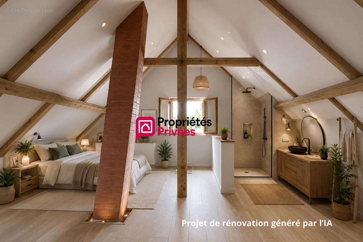 Maison T5 à vendre de 116 m² avec sous-sol complet et combles aménageables à Saint Gervais D'Auvergne 63390 - photo 15