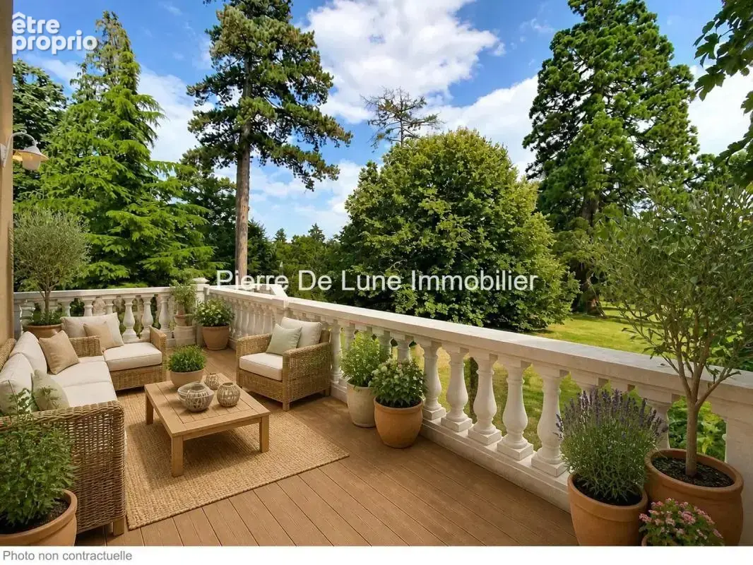 Ouest Lyon,  T4 avec terrasse en rez de jardin/parc dans Manoir - photo 2