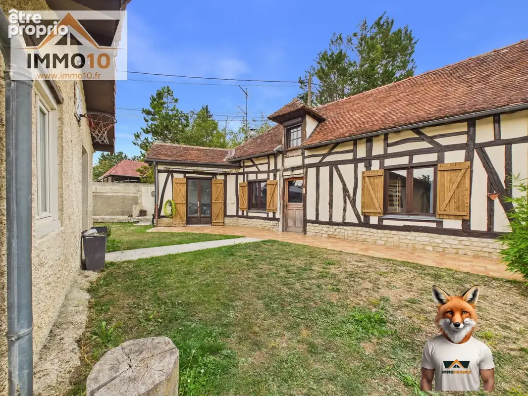 Maison 3 pièces 80 m² à vendre à Les Bordes-Aumont (10800) - photo 1
