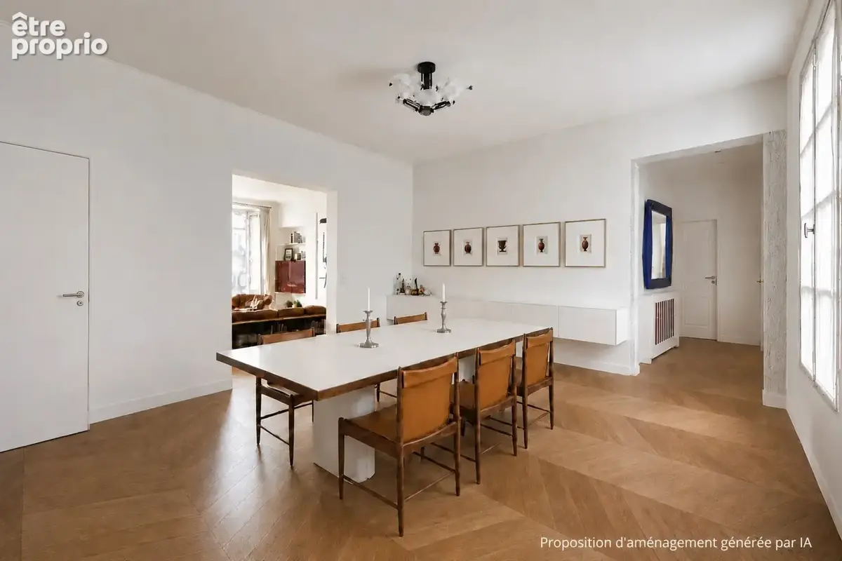 Appartement traversant calme et lumineux PARIS 1er — MARCHÉ SAINT-HONORÉ / PLACE VENDÔME - photo 2