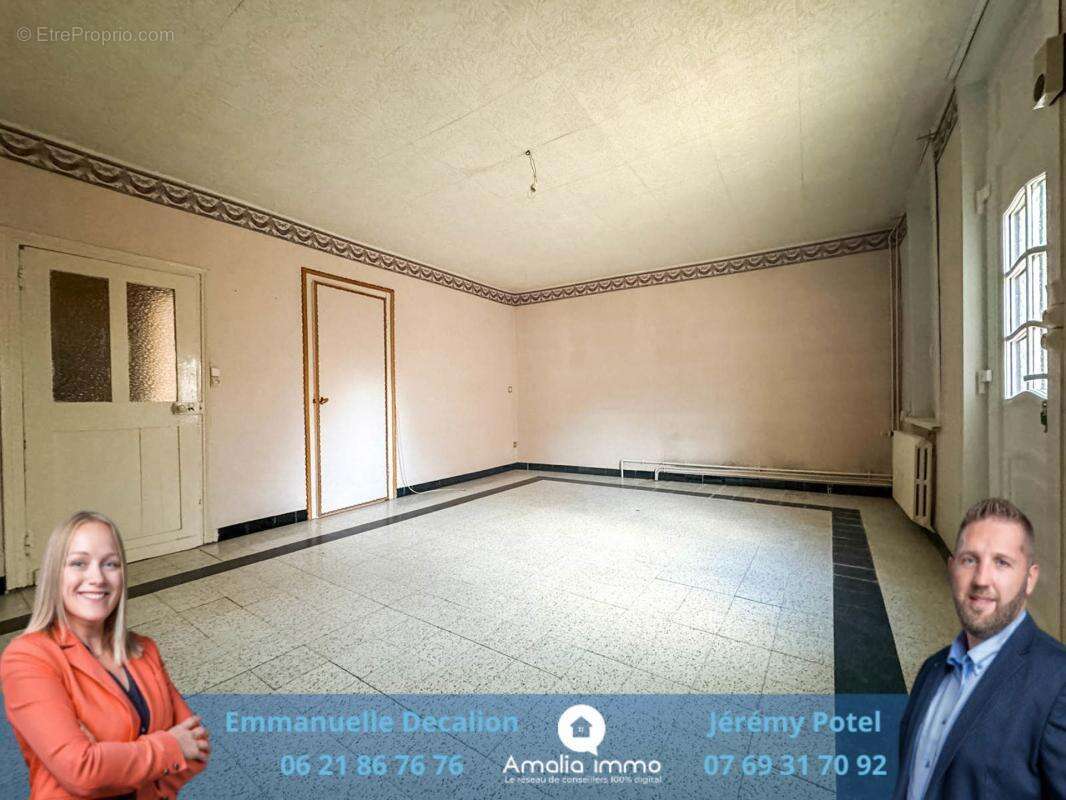 Maison semi plain pied 3 chambres et un bureau, cour et jardin non attenant - photo 2