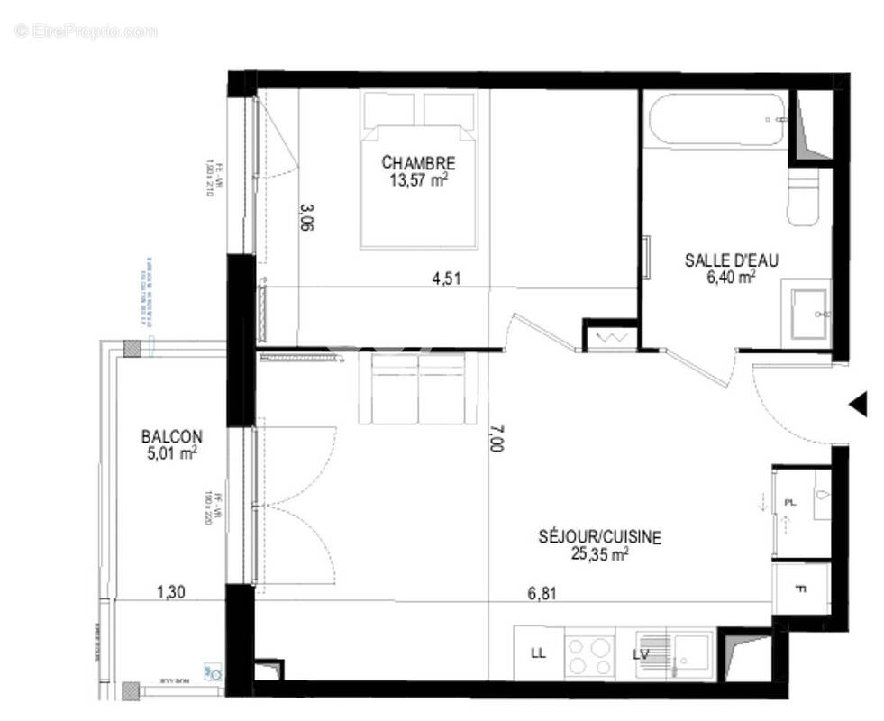 Appartement à MONTEUX