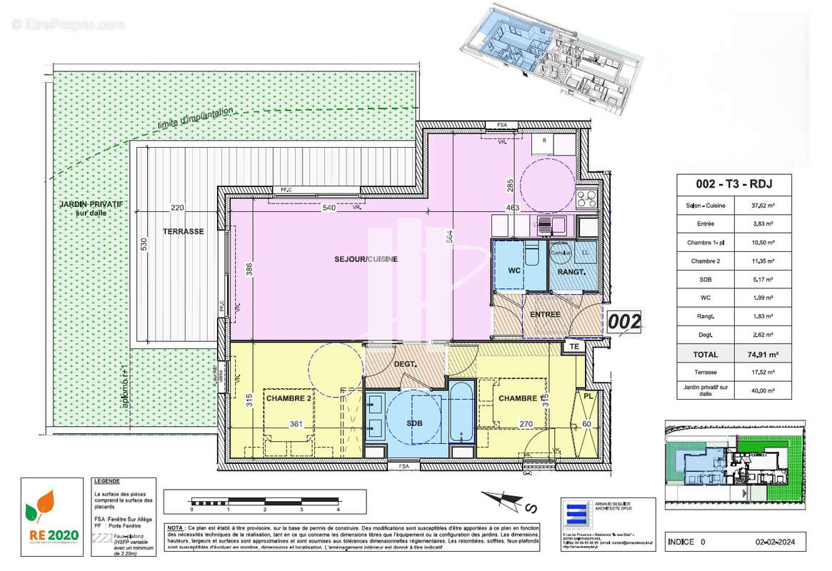 Dernieres opportunites - rez-de-jardin -  terrase 17 m2 - jardin 40 m2 - photo 3