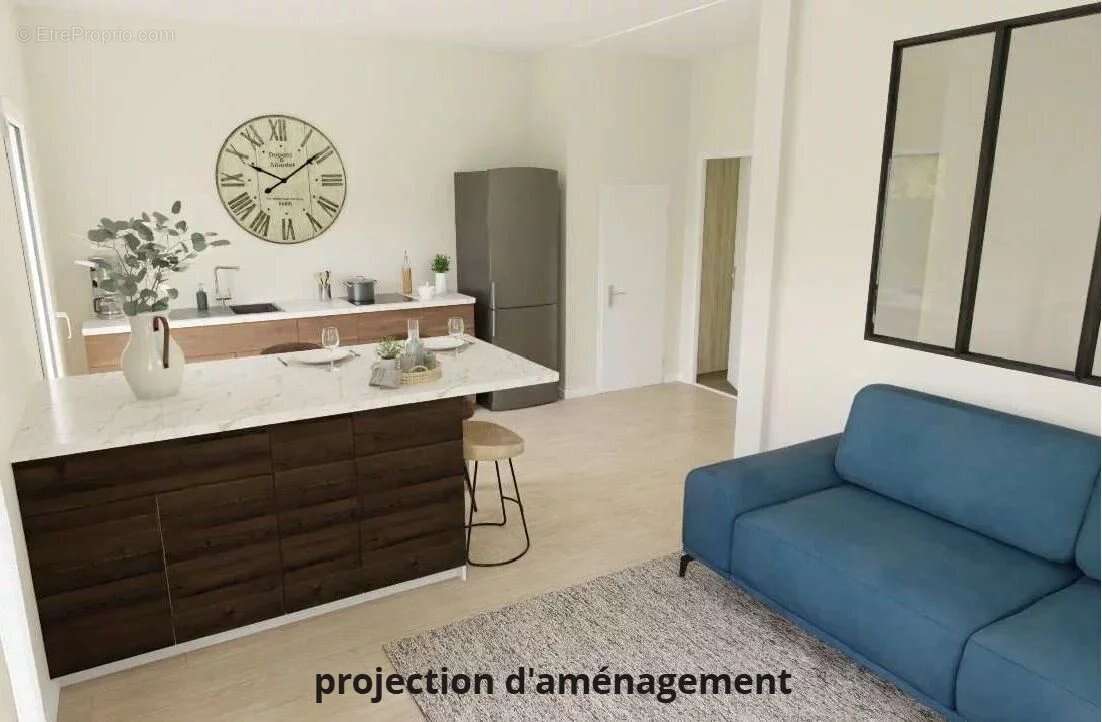 T3 rez-de-jardin 55.80 m² - 51 m² jardin - Côte Pavée - photo 9