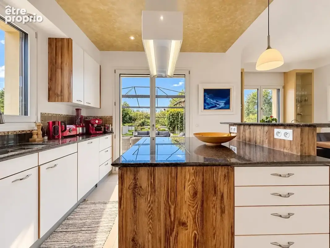 CHENS-SUR-LÉMAN – Maison 140 m² avec jardin arboré, garage et beaux volumes - photo 6