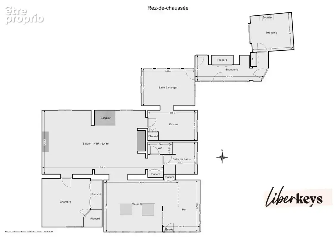 Maison de campagne située à BOURTH, 3 chambres, nombreux garages et remises sur terrain de 1024m2 clos et paysagé - photo 25