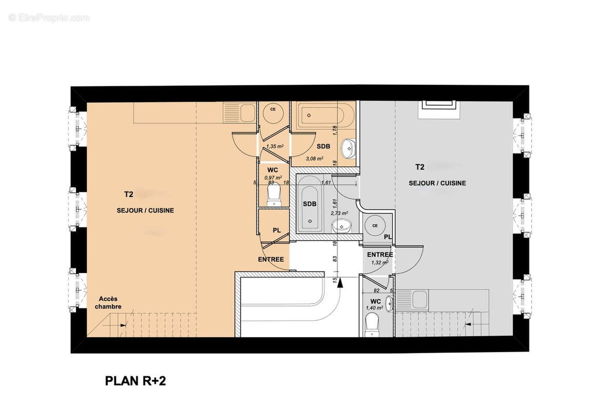 Appartement à MARSEILLE-3E