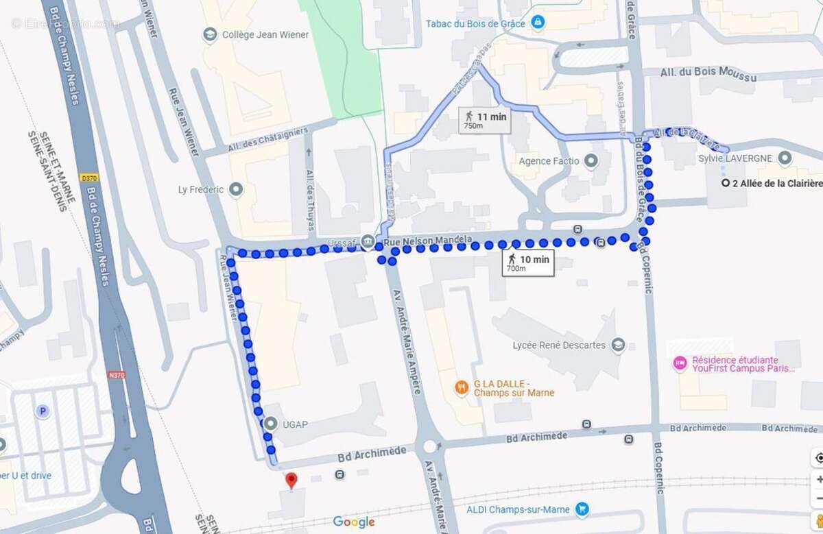 Parking à CHAMPS-SUR-MARNE