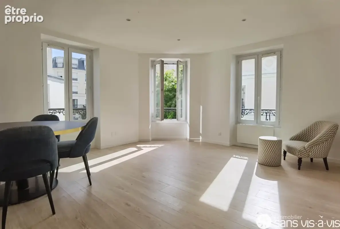 Vieux Puteaux - rue Auguste Blanche, appartement de 3 pièces de 56.77m2, refait à neuf - photo 3