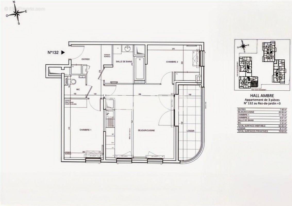 Appartement à RUEIL-MALMAISON
