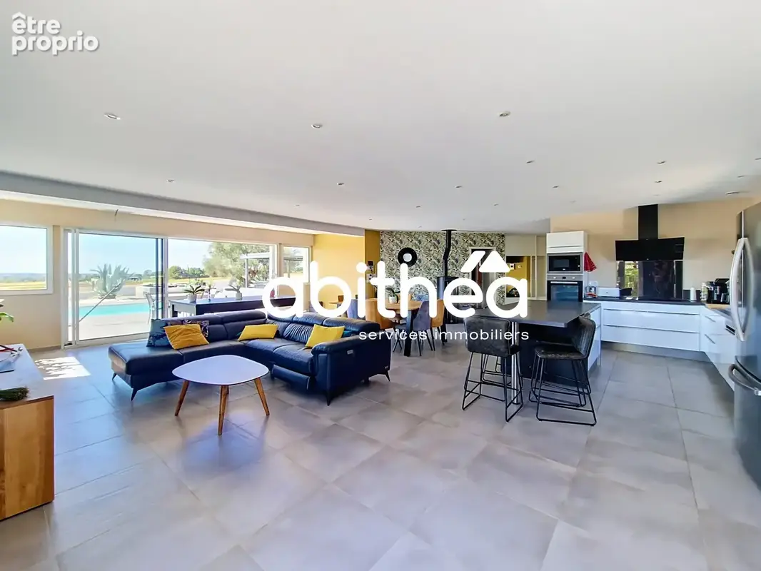 Villa contemporaine  vue estuaire  3 chambres  sous sol  piscine - photo 8