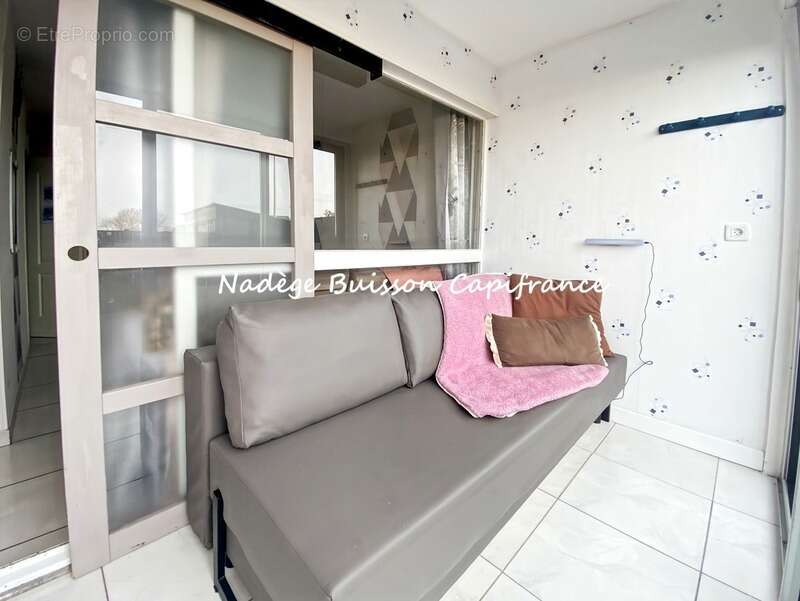 À vendre Cabourg – Studio avec espace nuit cabine, terrasse et loggia à 800 m de la plage - photo 15