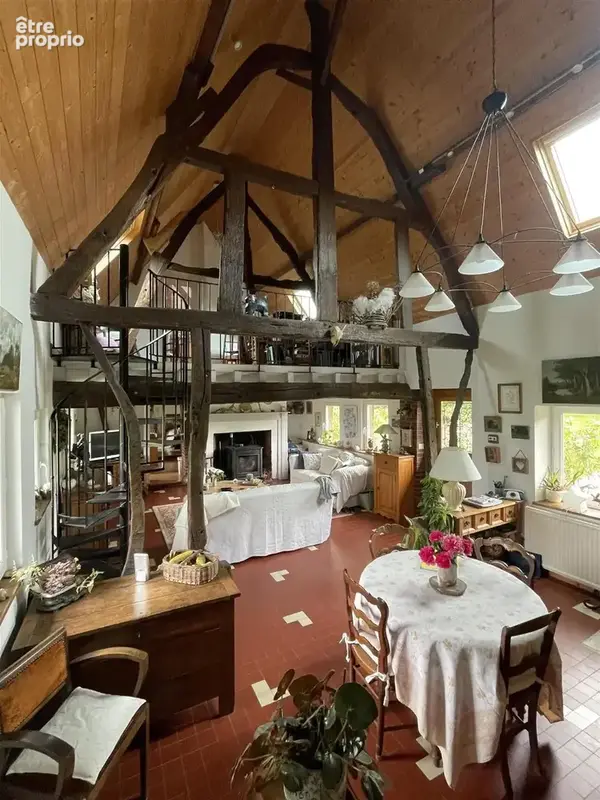 Proximité immédiate pays d'auge, à 2h15 de paris, à 1h de la mer, l'agence cazin immobilier vous propose à la - photo 3