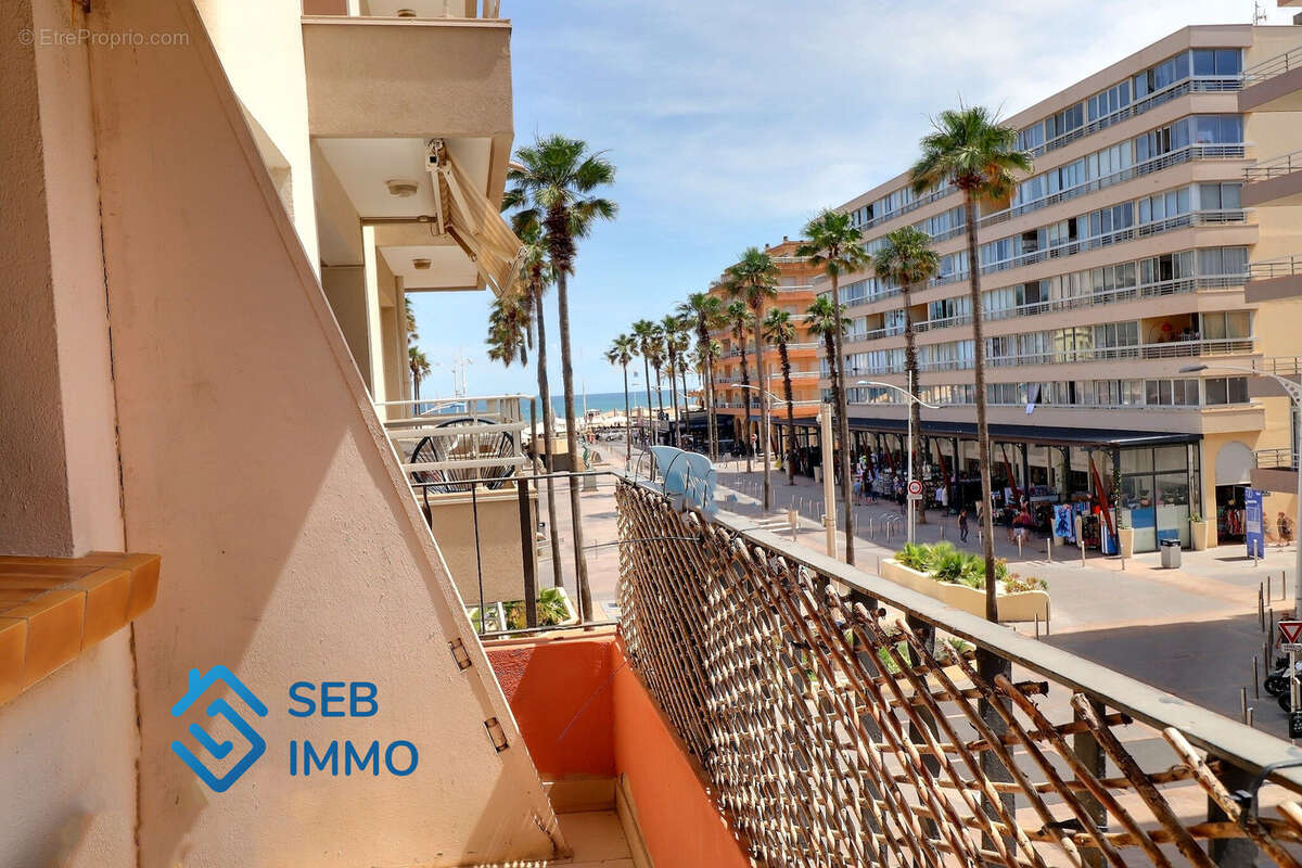Appartement 4 pièces de 97m2 vue mer au 2ème étage à CANET EN ROUSSILLON (secteur recherché) - photo 11