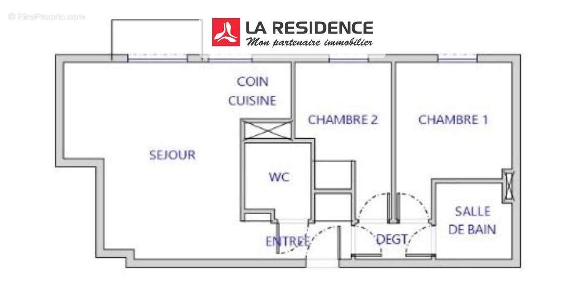 Appartement à LES MUREAUX