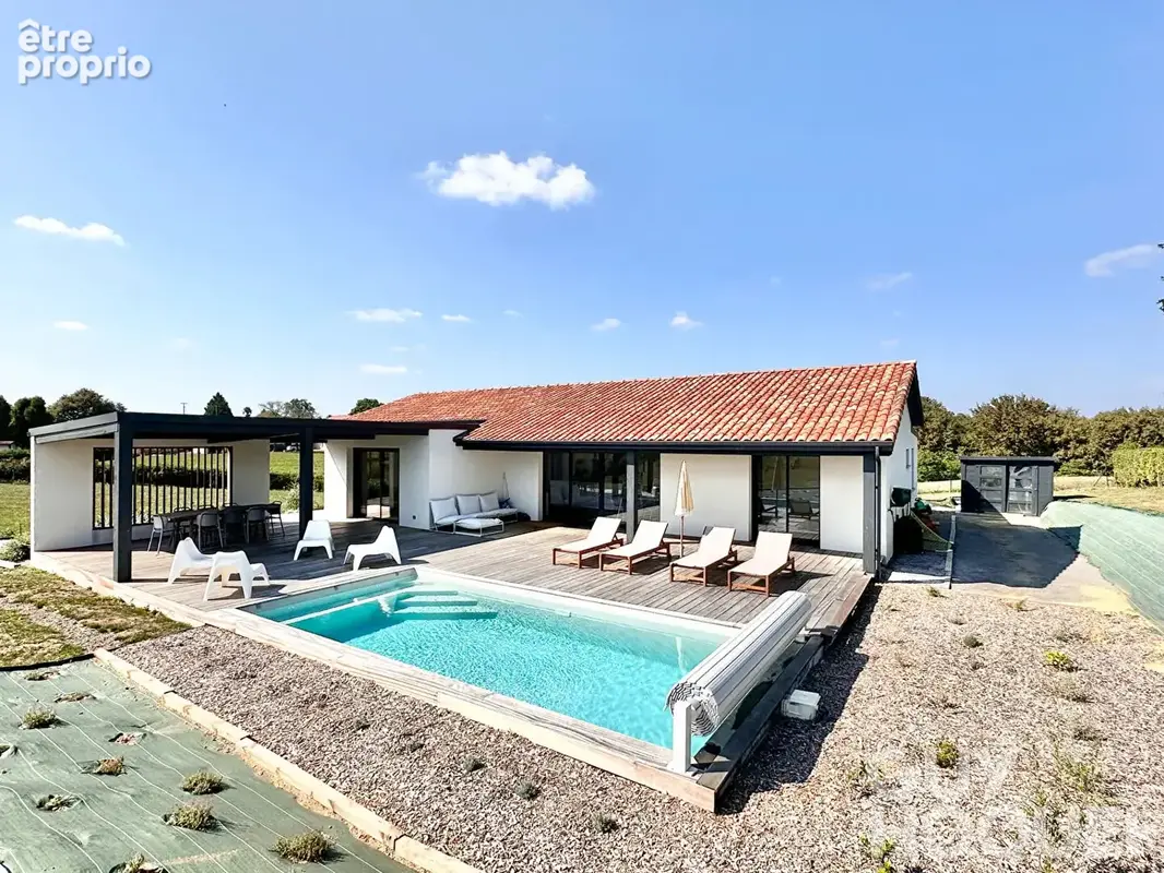 Maison contemporaine de plain pied avec piscine proche d'ORTHEZ - photo 16