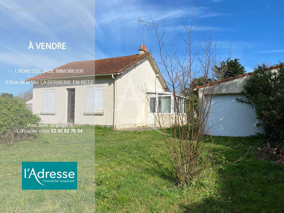 Maison à LA BERNERIE-EN-RETZ
