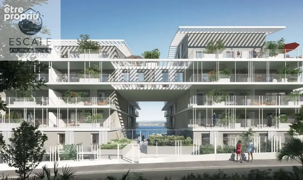 Vente grand t5 + 2 parkings + 1 garage + 1 cellier dans residence de standing au pied du mont st clair a sete - photo 15