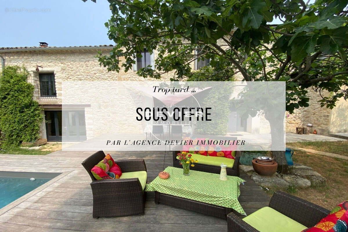 Maison à SOMMIERES