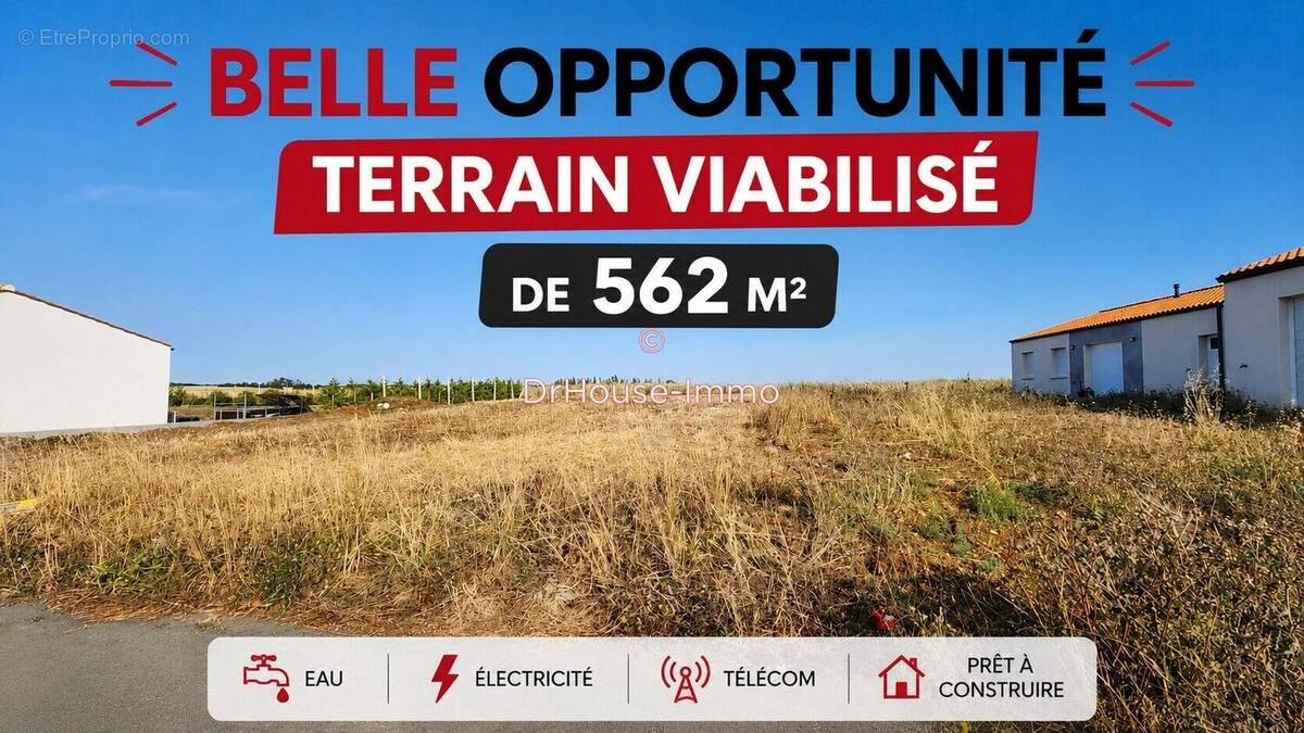 Terrain à SAINT-JEAN-DE-BEUGNE