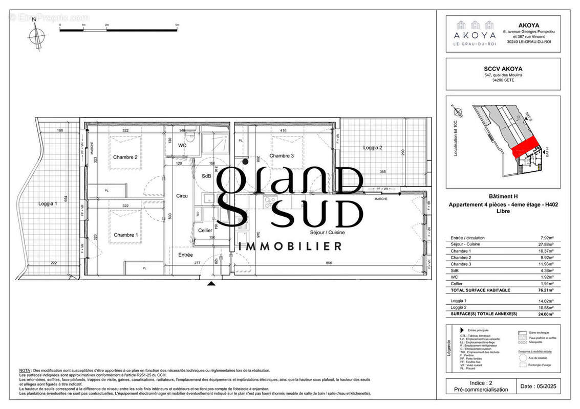 Appartement à LE GRAU-DU-ROI
