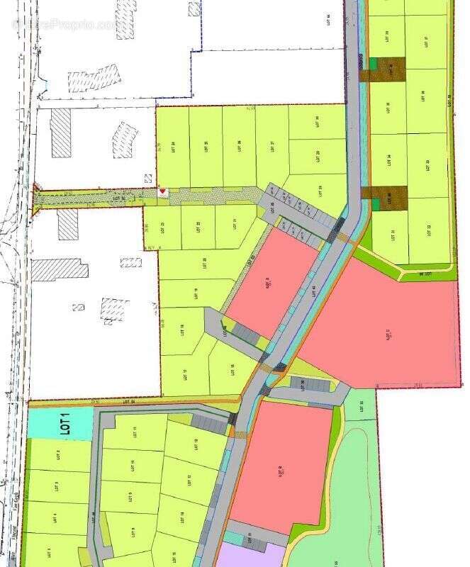 Terrain à NOTRE-DAME-D'OE
