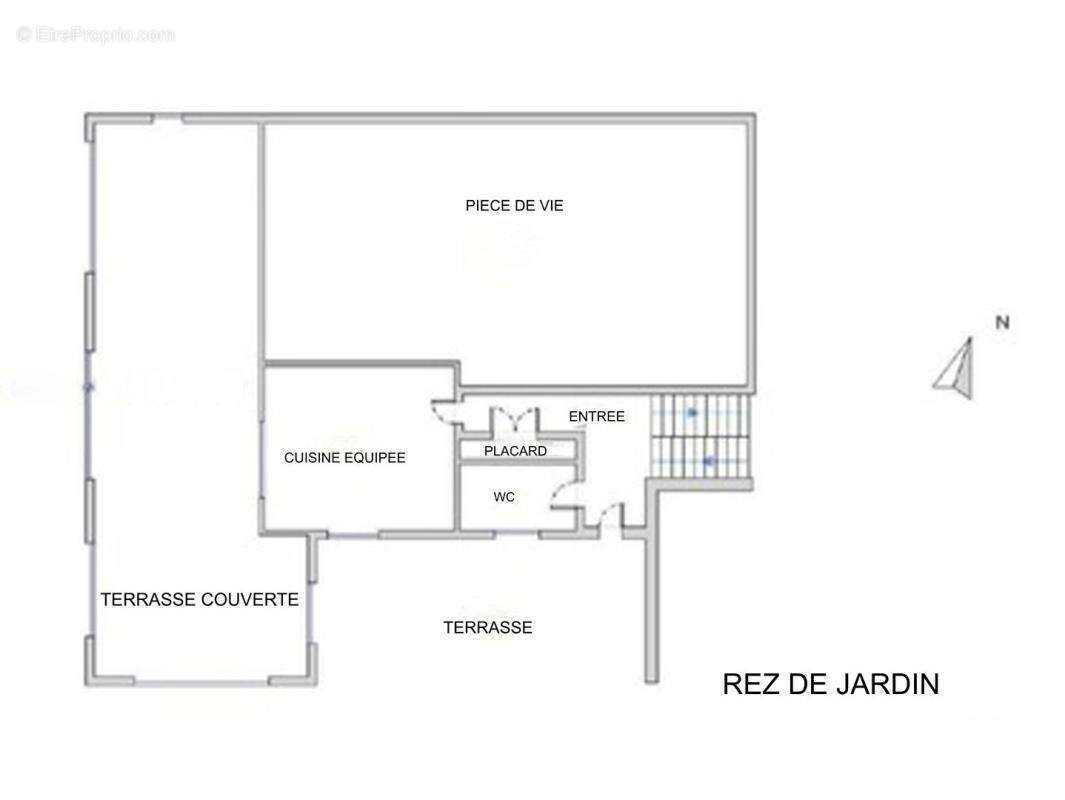 Maison Valence D Agen : Maison traditionnelle à fort potentiel - 165 m² habitable (4 chambres) sur 700 m² de terrain Secteur cal - photo 4