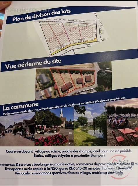 Terrain à SAINT-ESCOBILLE