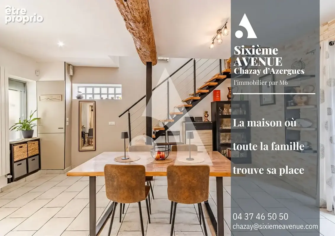 Maison à CHAZAY-D'AZERGUES