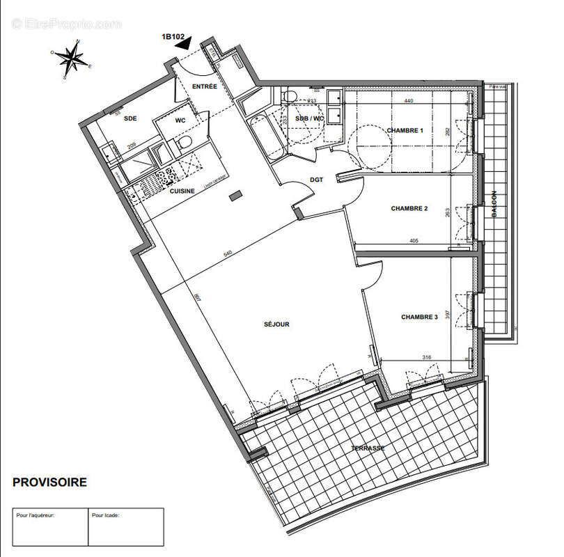 Appartement à LE PLESSIS-ROBINSON