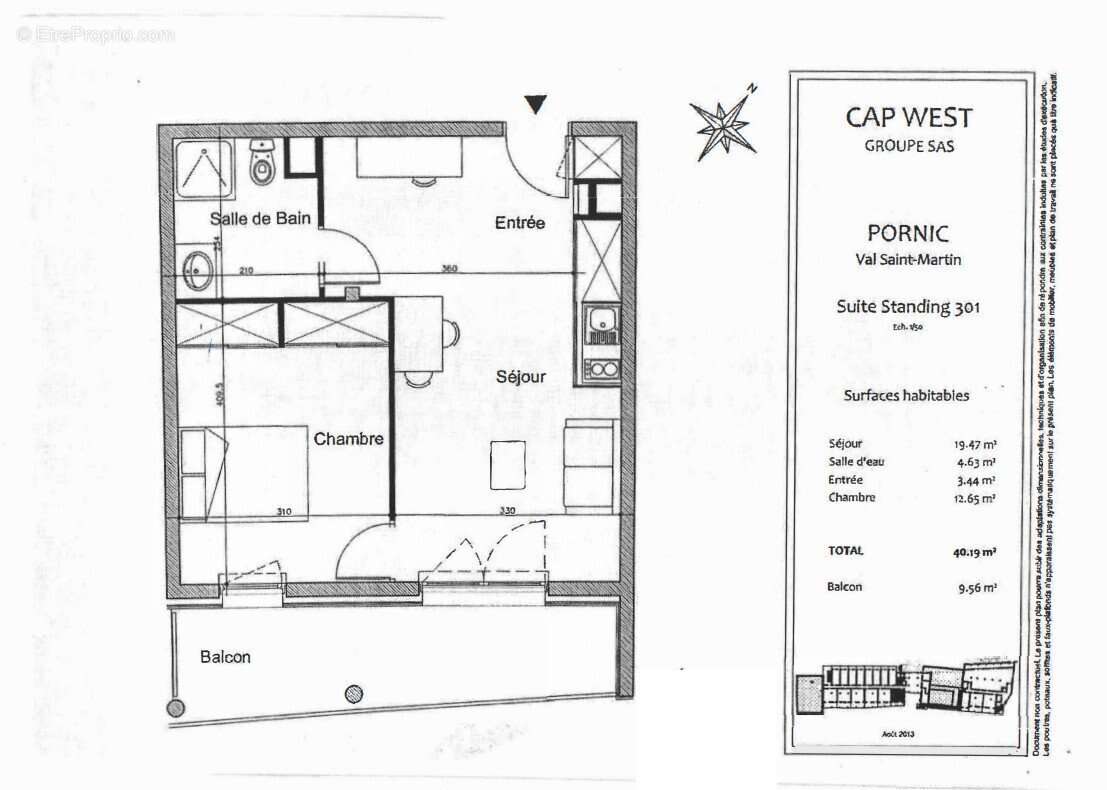 Appartement à PORNIC