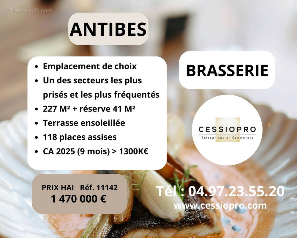 Commerce à ANTIBES