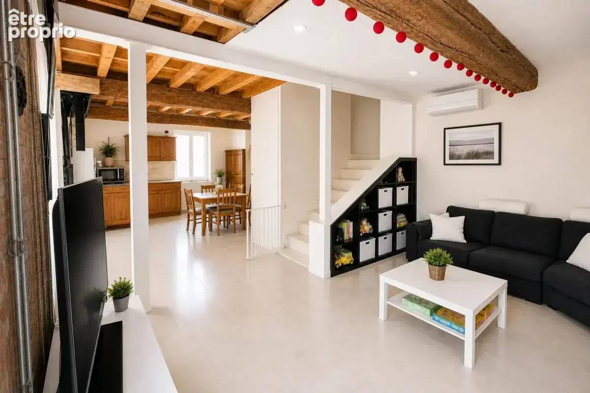 Maison de ville 85 m2 avec annexe de 40m2 SANS JARDIN - photo 2