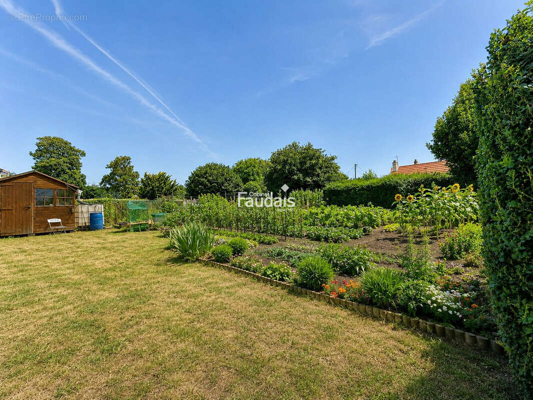 Jardin potager non attenant (photo non contractuelle) 
