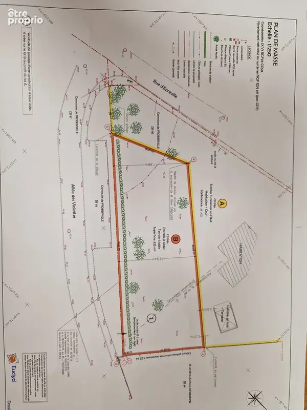 A vendre teerain a batir sur Froberville 925 m2 - photo 4