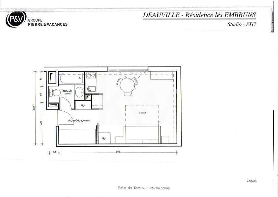 Appartement 25 m² à Deauville  - photo 8