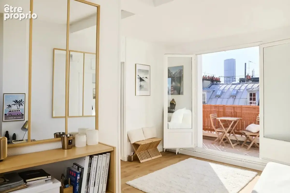 Luxembourg/Val-de-Grâce : un studio baigné de soleil ouvrant sur 2 terrasses - photo 10