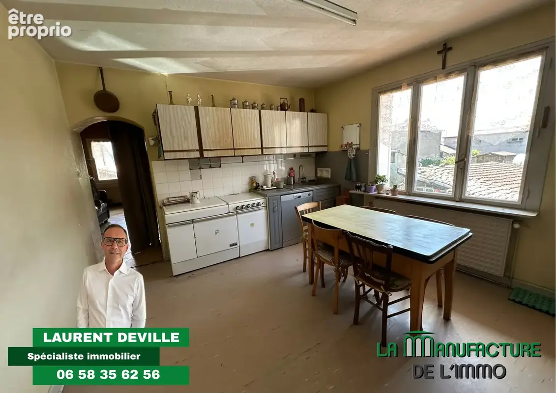 Maison type corps de ferme a renover env. 140 m2  + dependances avec terrain de 1101 m2/ saint just malmont le - photo 5