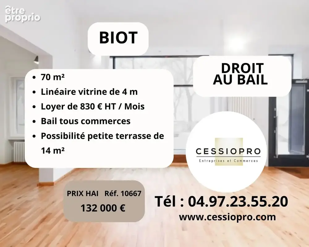 Commerce à BIOT