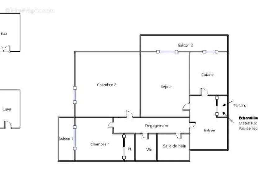 Appartement à PARIS-14E
