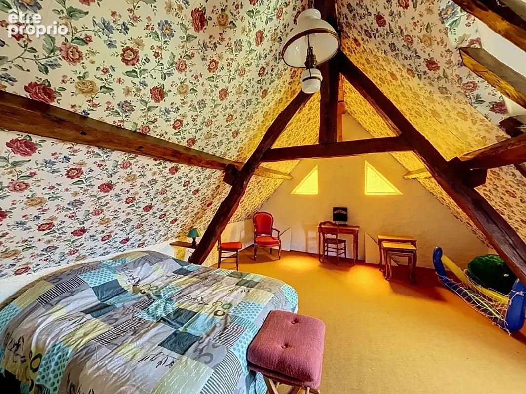 À proximité de Gisors  - propriété avec deux maisons - 5 chambres - piscine chauffée - photo 14