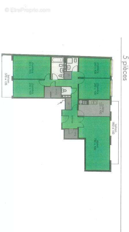 Appartement à PARIS-15E