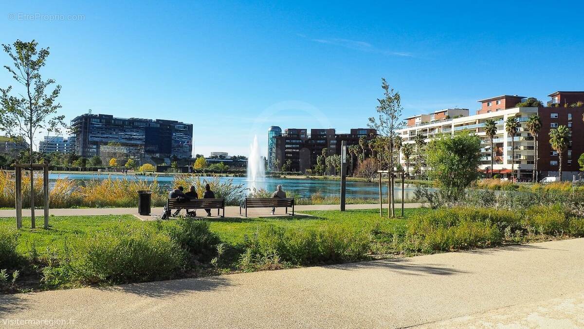 Montpellier parc marianne - t 3 de 70. m²  avec terrasse et garage sous-sol - photo 2