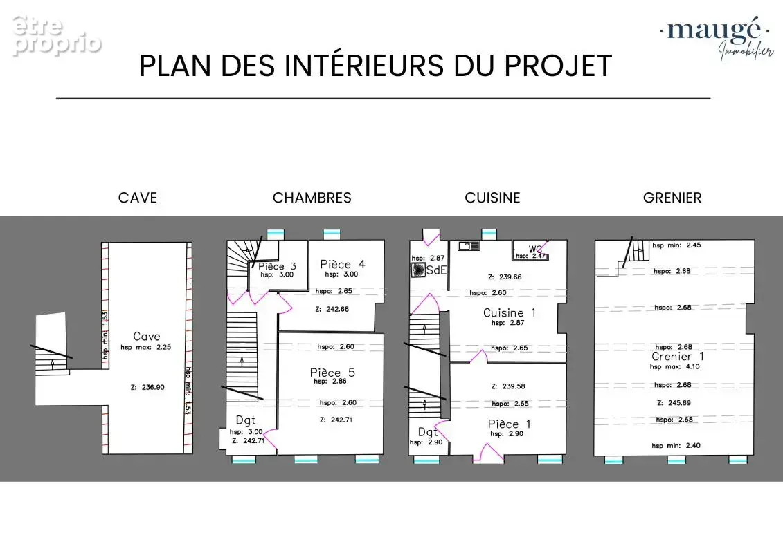 Maison - en plateau - Cave - Grenier - Jardin - Places de stationnement - photo 9