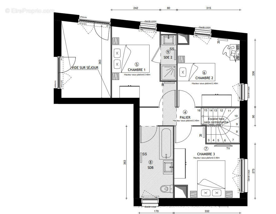 Appartement à BORDEAUX